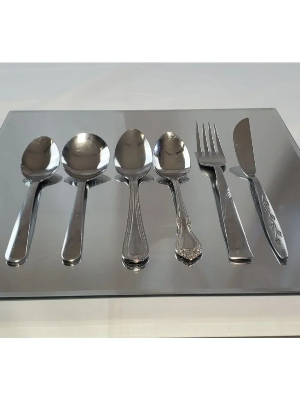 Vintage Oneida Korea Nasoo Stainless Silverware Flatware Set - Set of 6